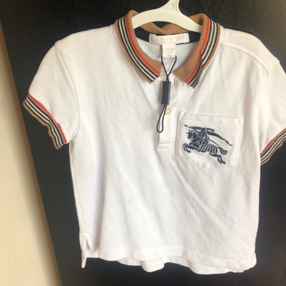 White Burberry shirt